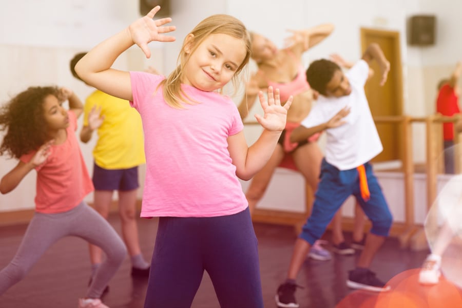 girl dancing